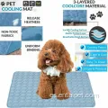 Rolante de perros Summer Cool Bed Mat de hielo